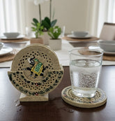 Soapstone Printed Coaster Set of 6