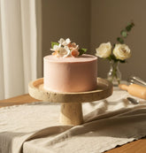 Travertine Cake Stand