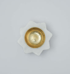 Marble Brass Tea Light Candle Holder