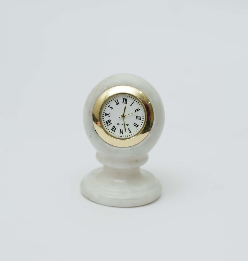 Marble Desk Clock