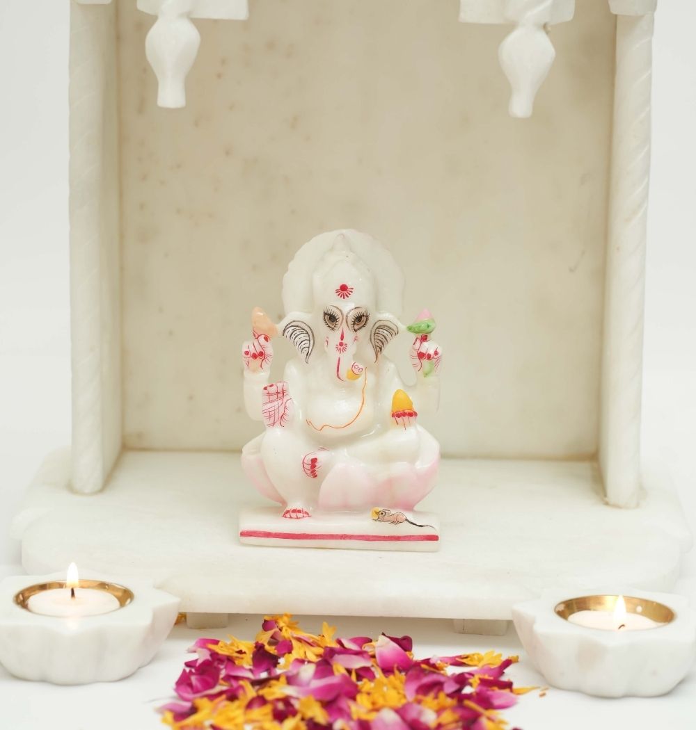 Lord Ganesh Premium Quality Makrana Marble