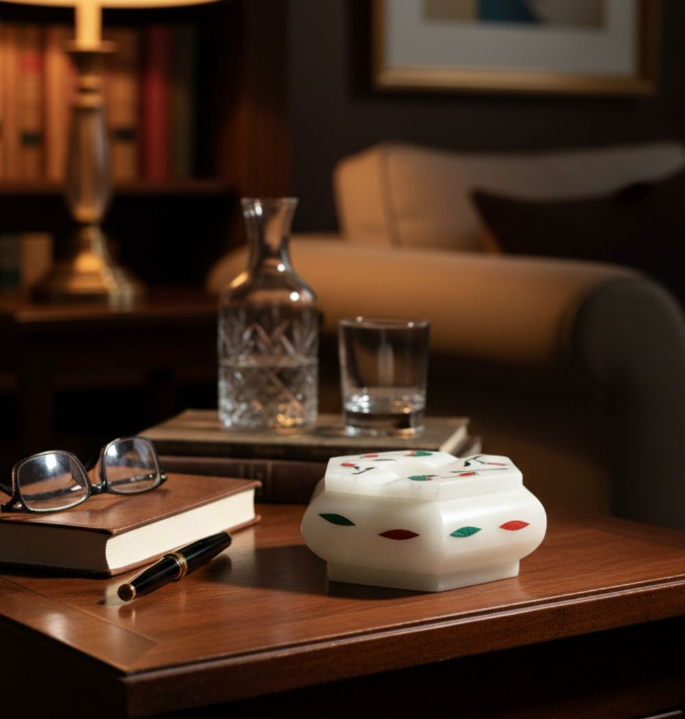 Ash Tray Inlay - Hexagon