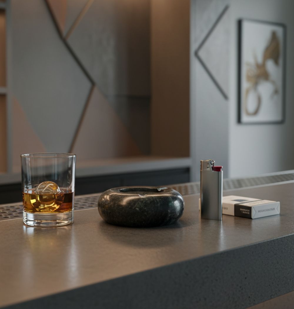 Marble Ash Tray - Classic