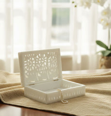 Jewellery Box - Soapstone Jali
