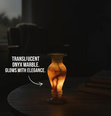 Onyx Flower Vase