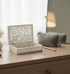 Jewellery Box - Soapstone Jali