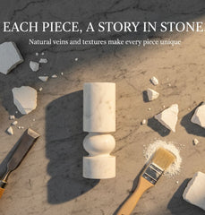 Marble Candle Holder - Banswara