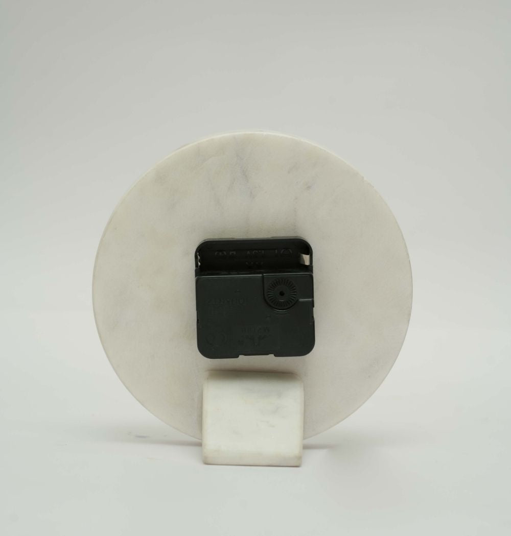 Marble Table Clock