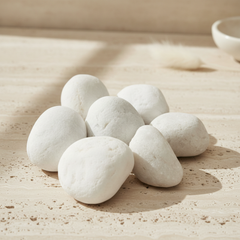 Premium Decorative Marble Pebbles for Planters, Gardens & Aquariums